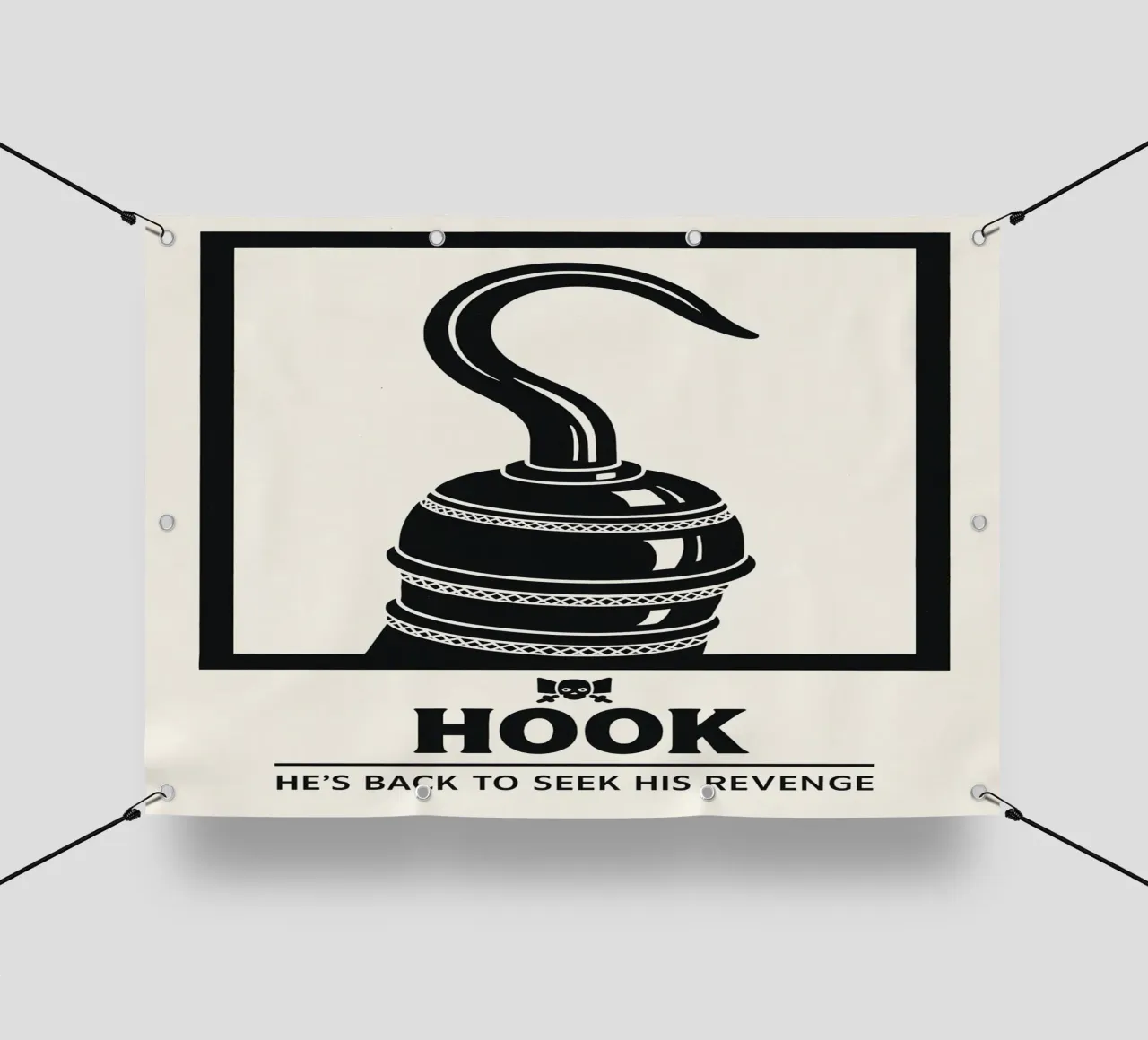 Hook Print telo in pvc da MoviesArt