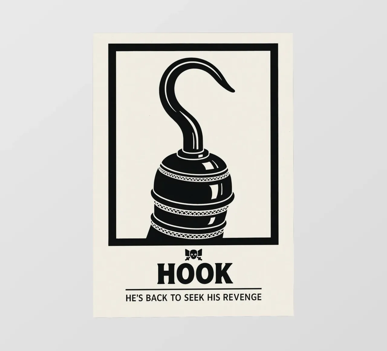 Hook Print telo in pvc da MoviesArt