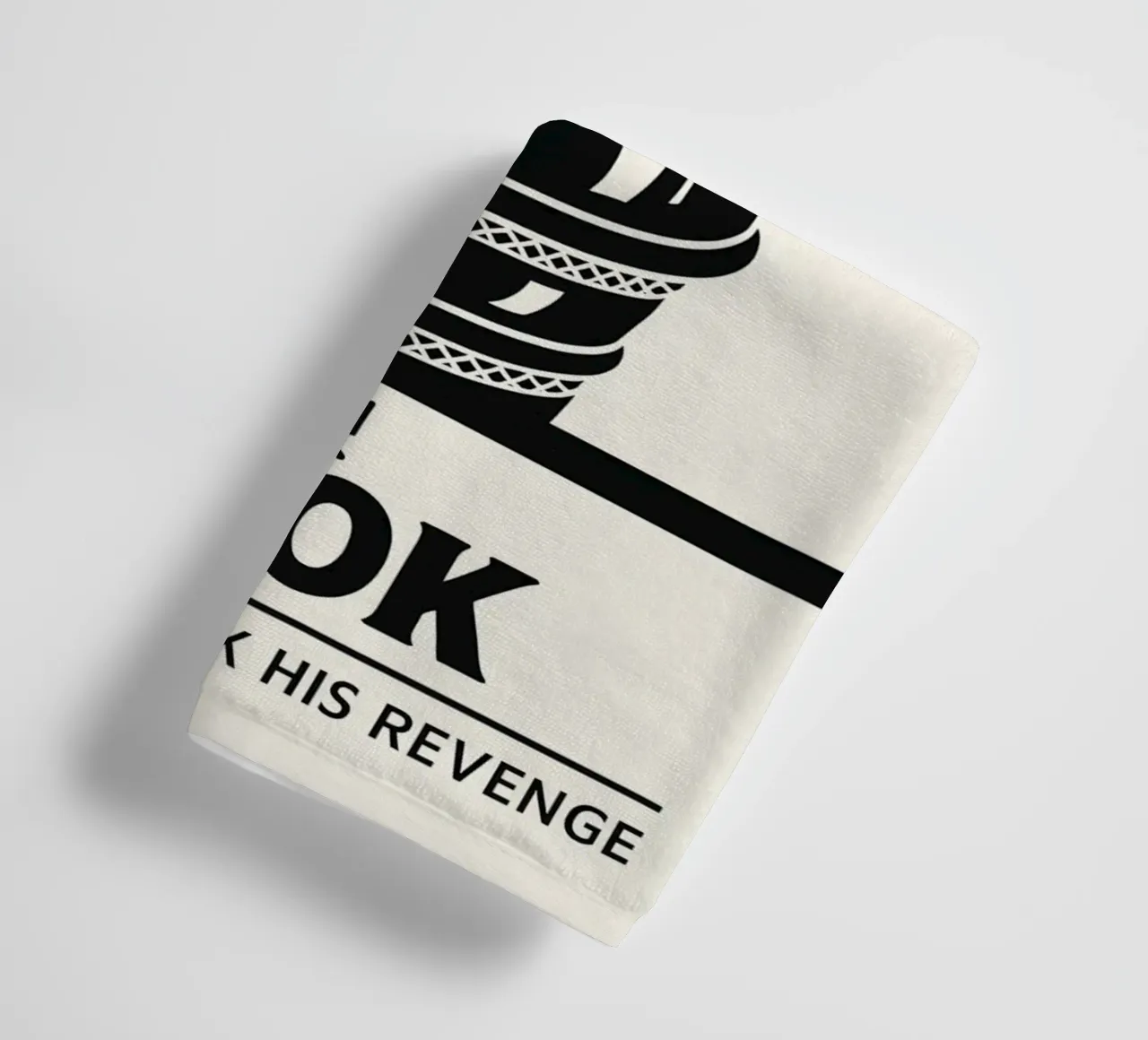 Hook Print asciugamano da bagno da MoviesArt