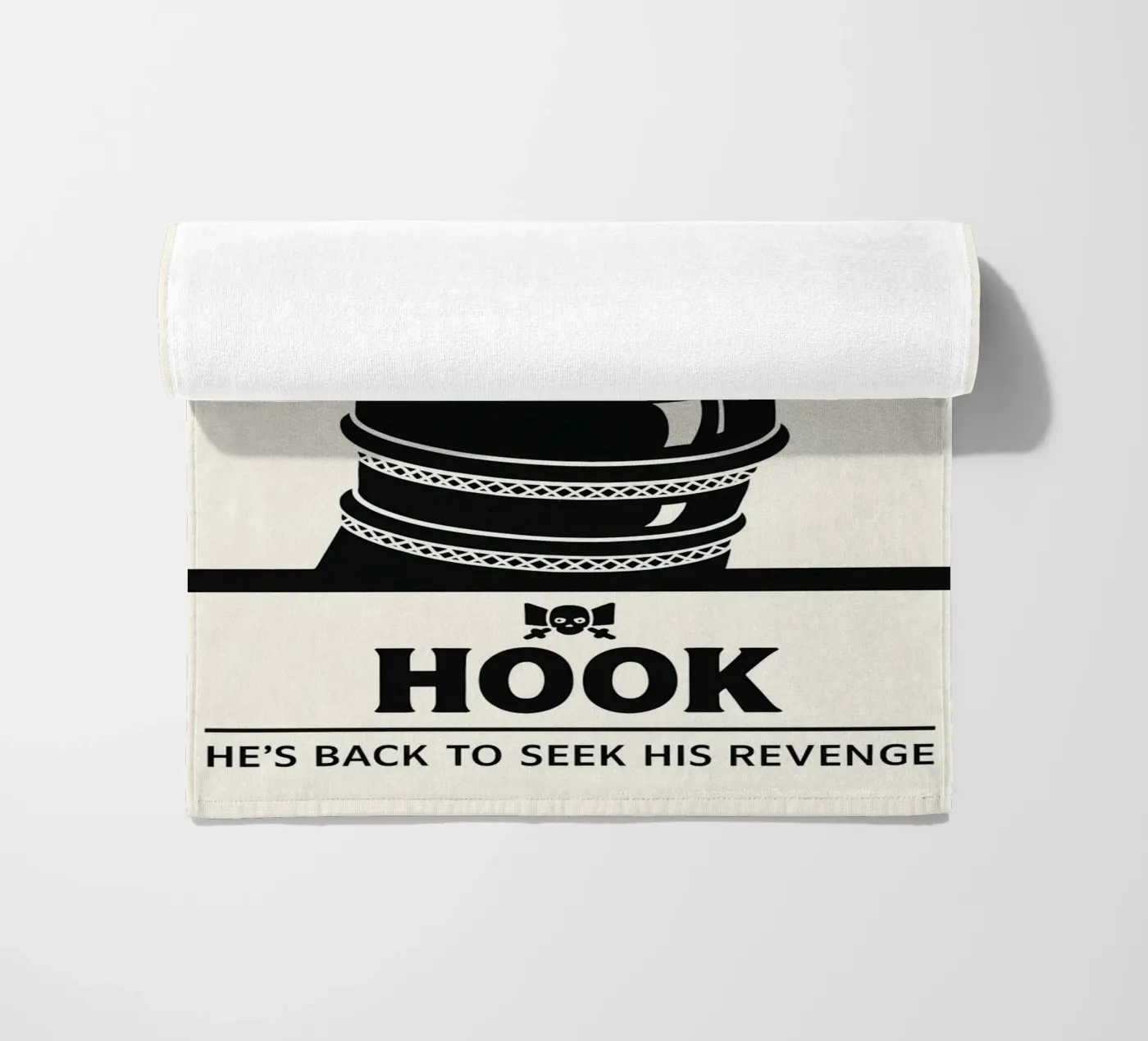 Hook Print strandhanddoek van MoviesArt