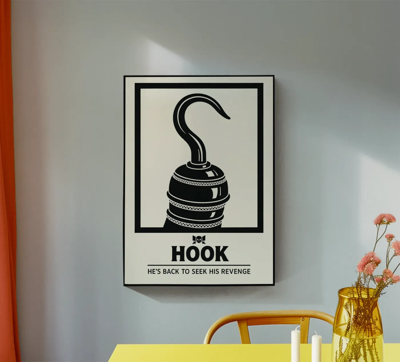 Hook Print Acryl-Glas von MoviesArt
