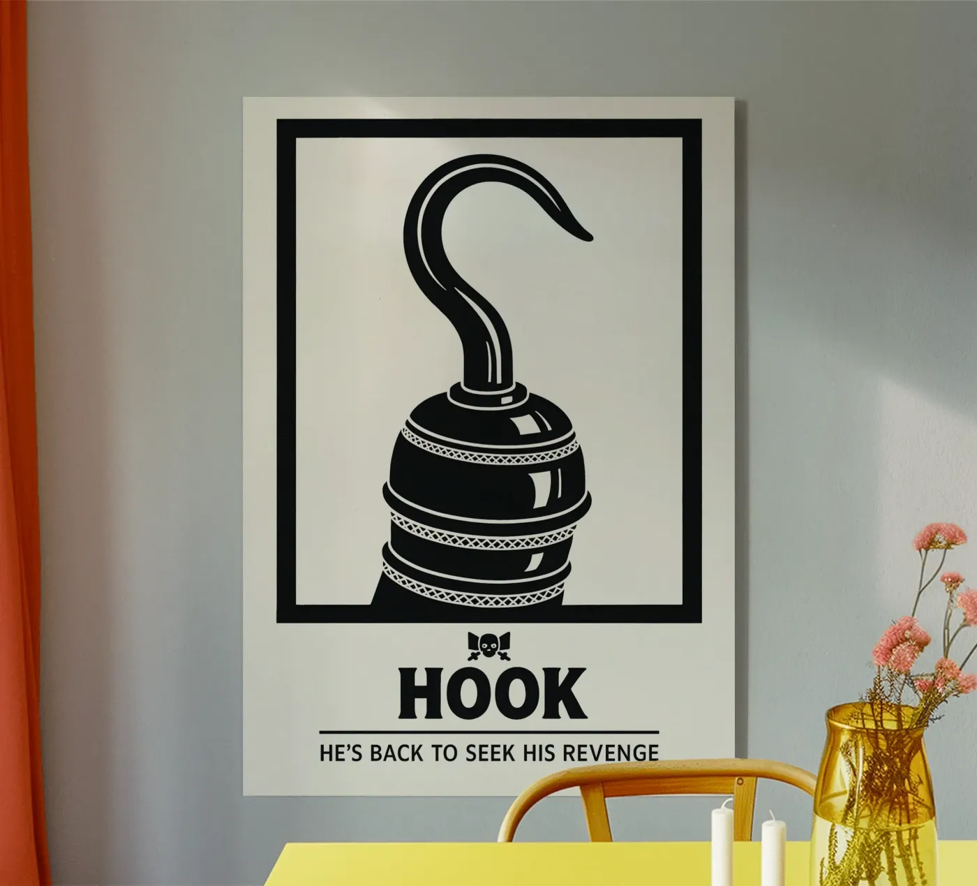 Hook Print Acryl-Glas von MoviesArt