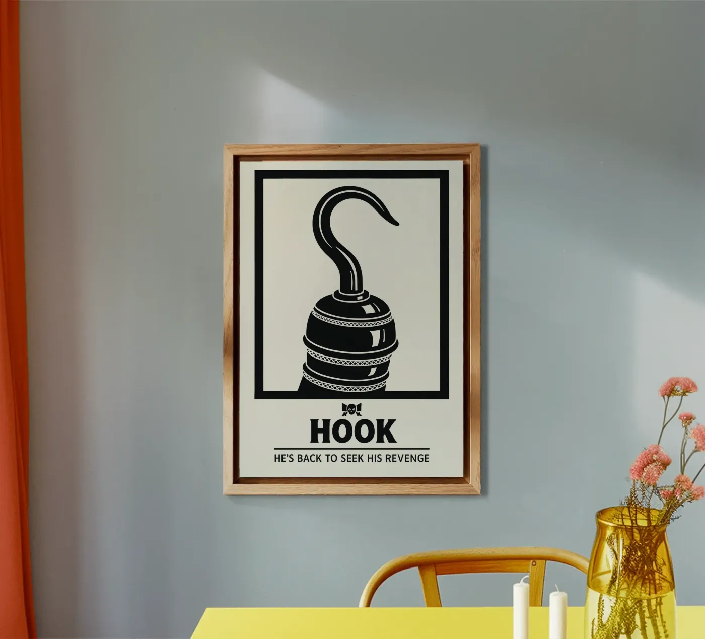 Hook Print alluminio dibond da MoviesArt