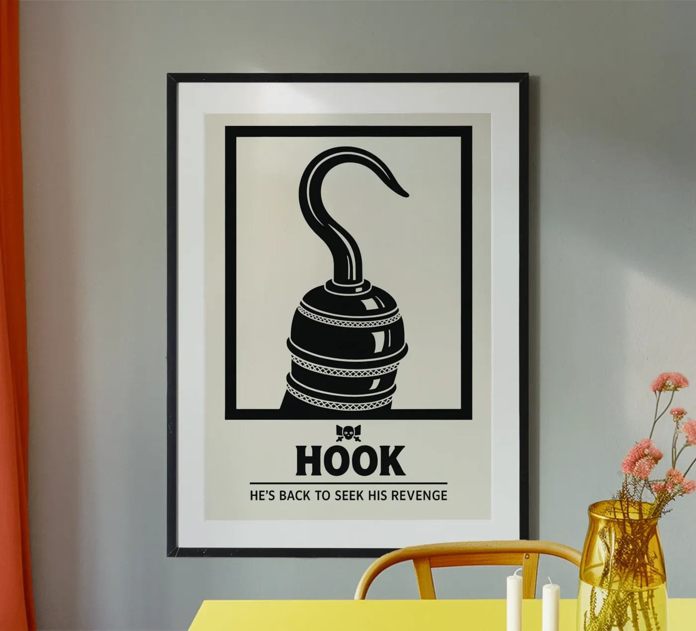 Hook Print Poster von MoviesArt