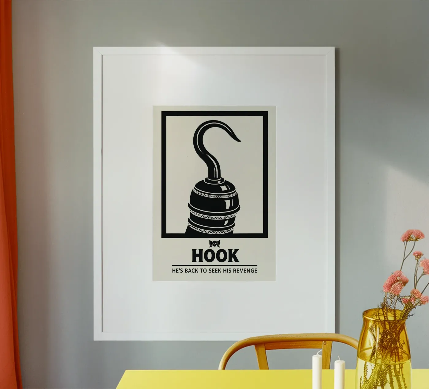 Hook Print Poster von MoviesArt