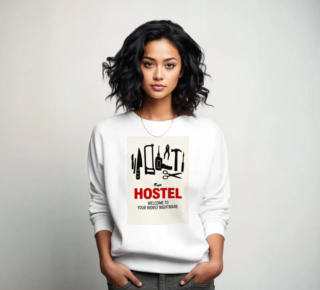 Hostel Print felpa da MoviesArt