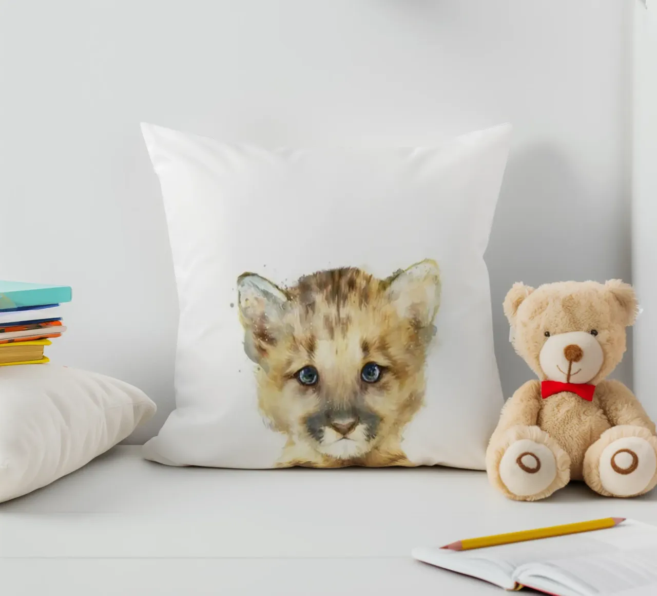 baby fauna selvatica specie in via di estinzione amy hamilton cuscino da kbm store