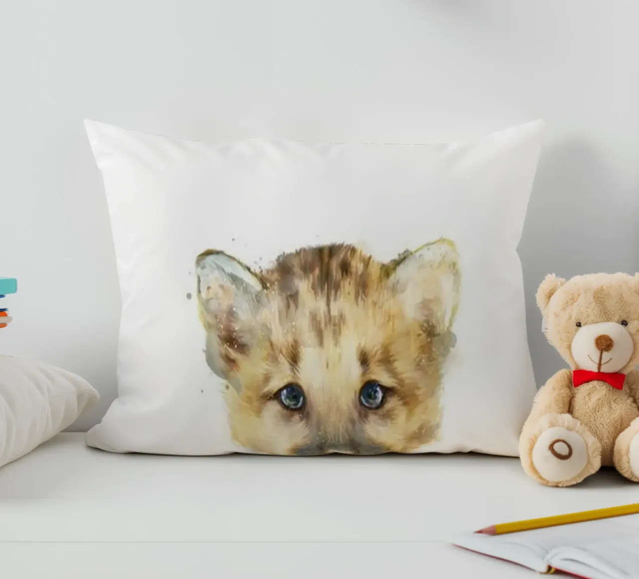baby fauna selvatica specie in via di estinzione amy hamilton cuscino da kbm store
