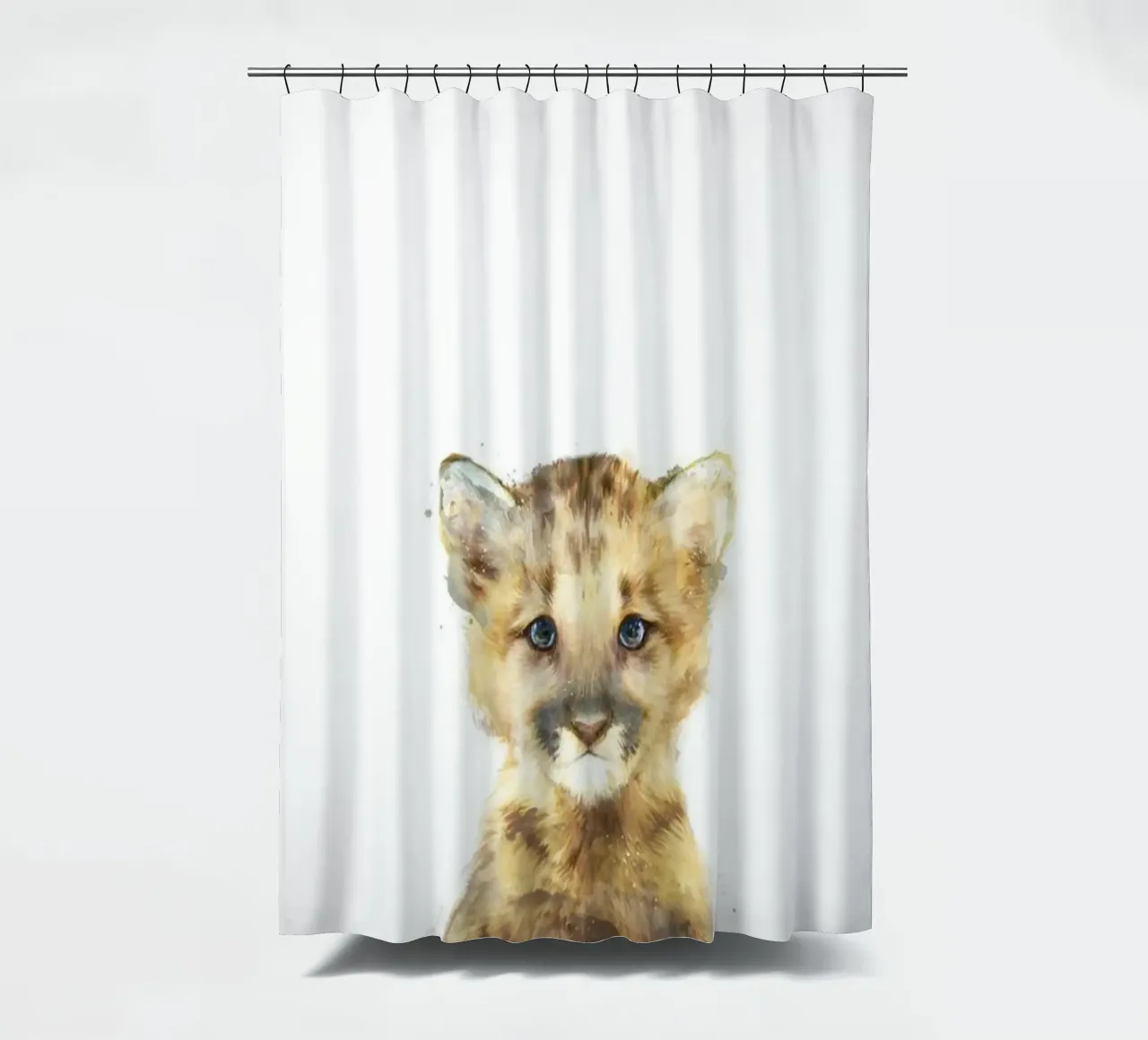 baby fauna selvatica specie in via di estinzione amy hamilton tenda da doccia da kbm store