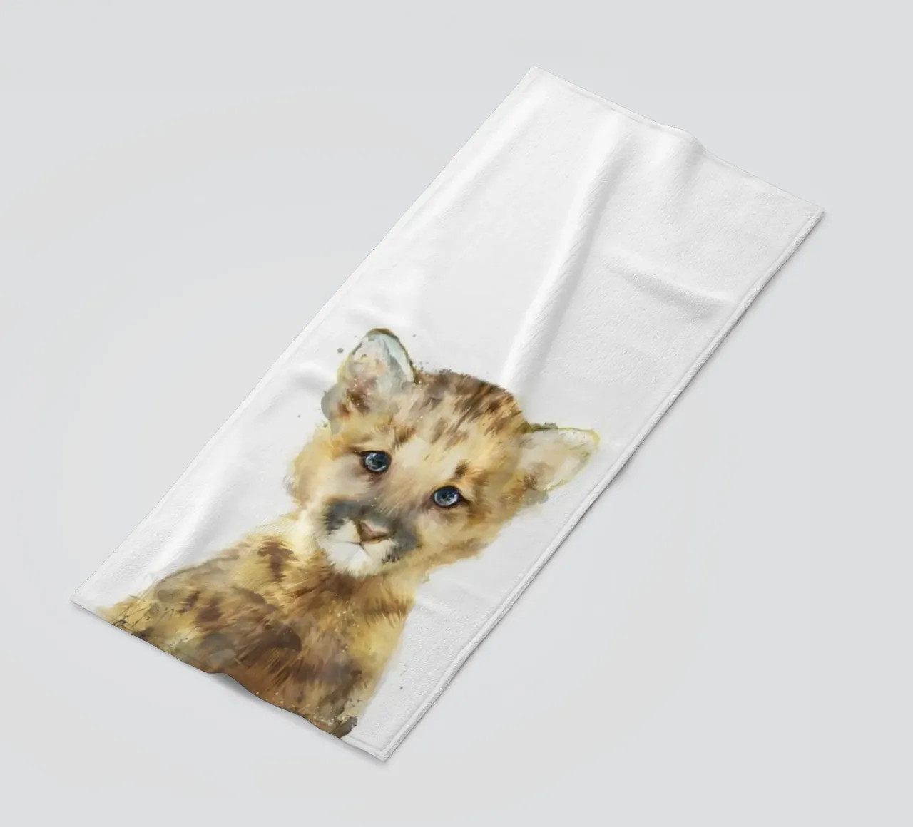 baby fauna selvatica specie in via di estinzione amy hamilton telo mare da kbm store