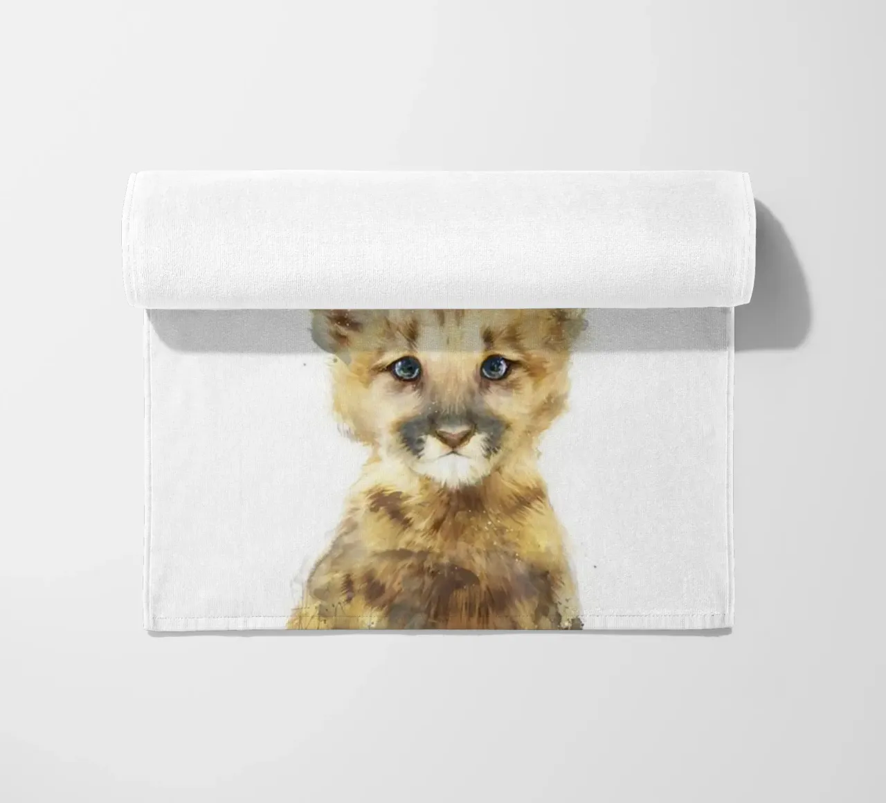 baby fauna selvatica specie in via di estinzione amy hamilton telo mare da kbm store