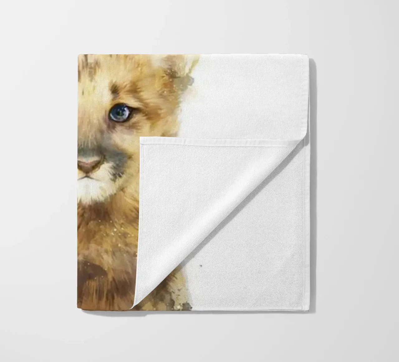 baby fauna selvatica specie in via di estinzione amy hamilton telo mare da kbm store