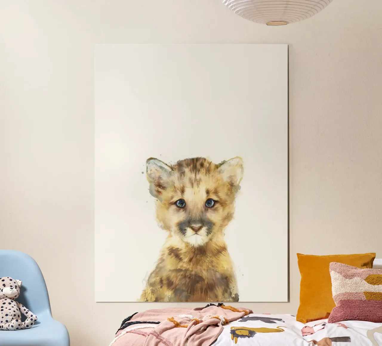 baby fauna selvatica specie in via di estinzione amy hamilton poster da kbm store
