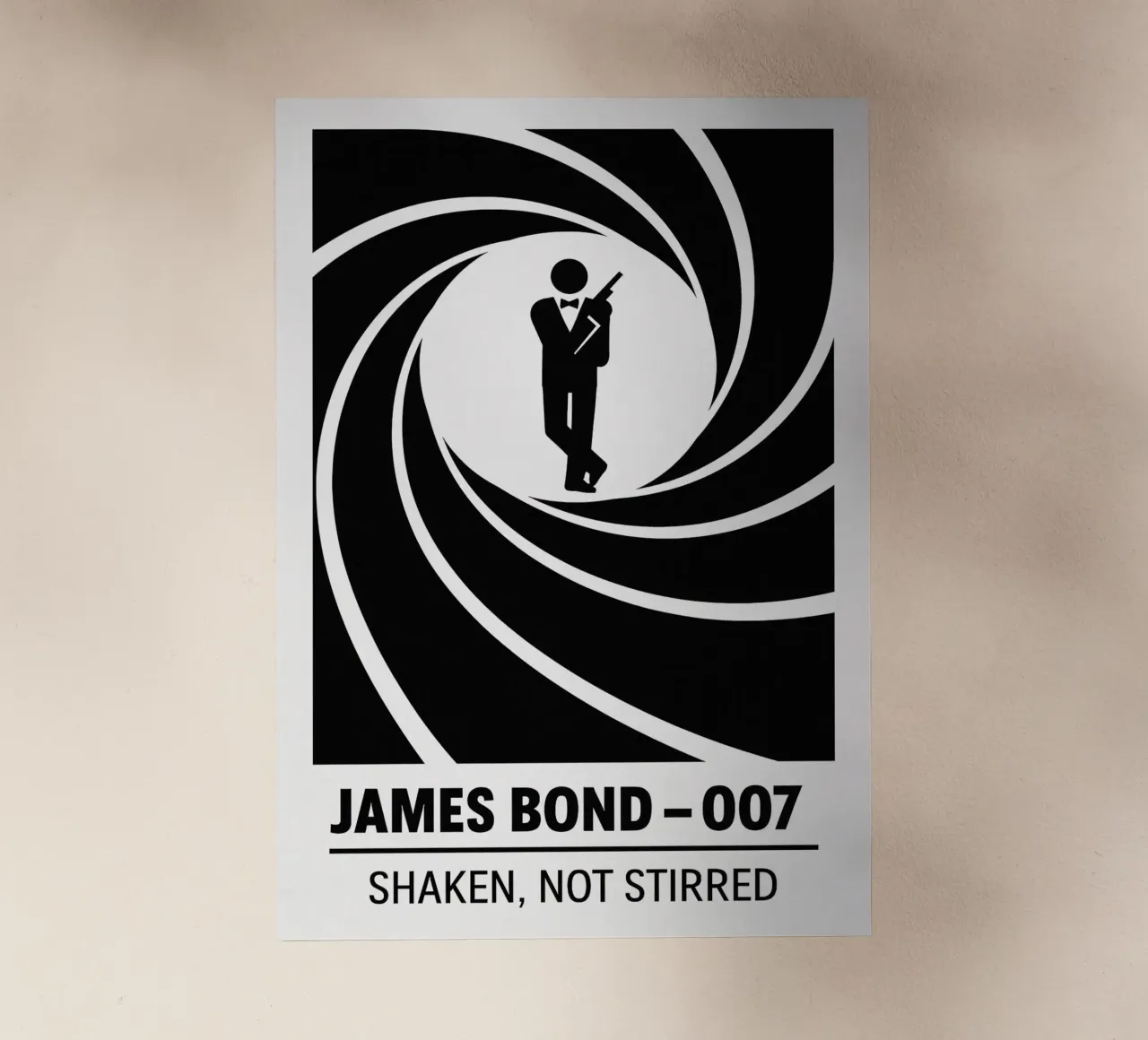 James Bond - 007 pellicola backlit da MoviesArt