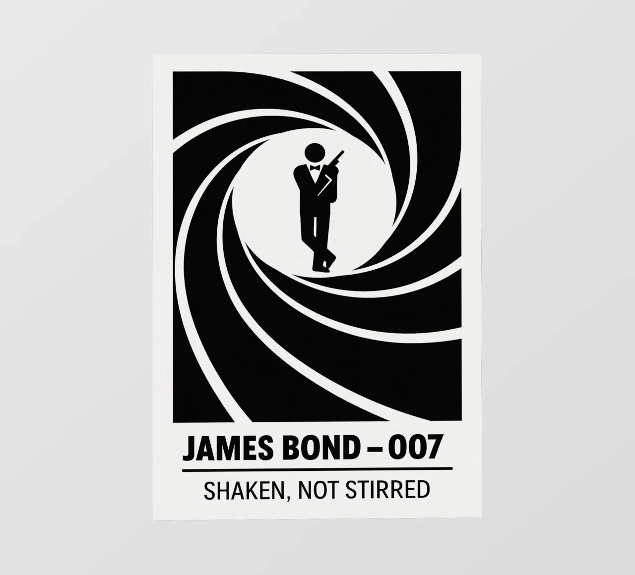 James Bond - 007 pellicola backlit da MoviesArt