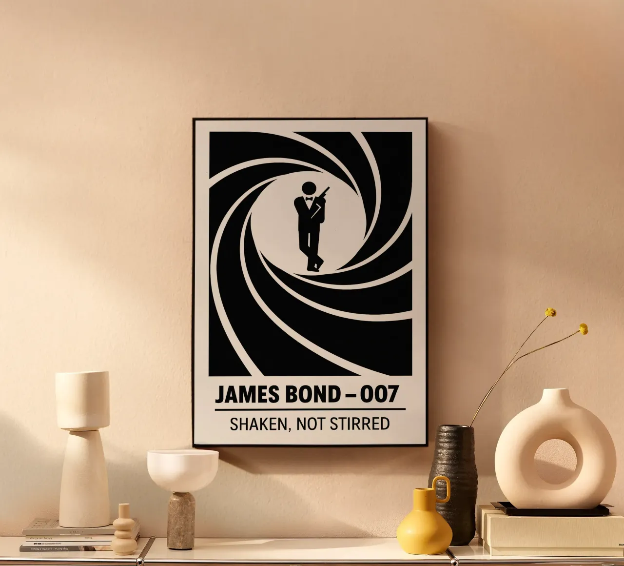 James Bond - 007 plexiglass da MoviesArt