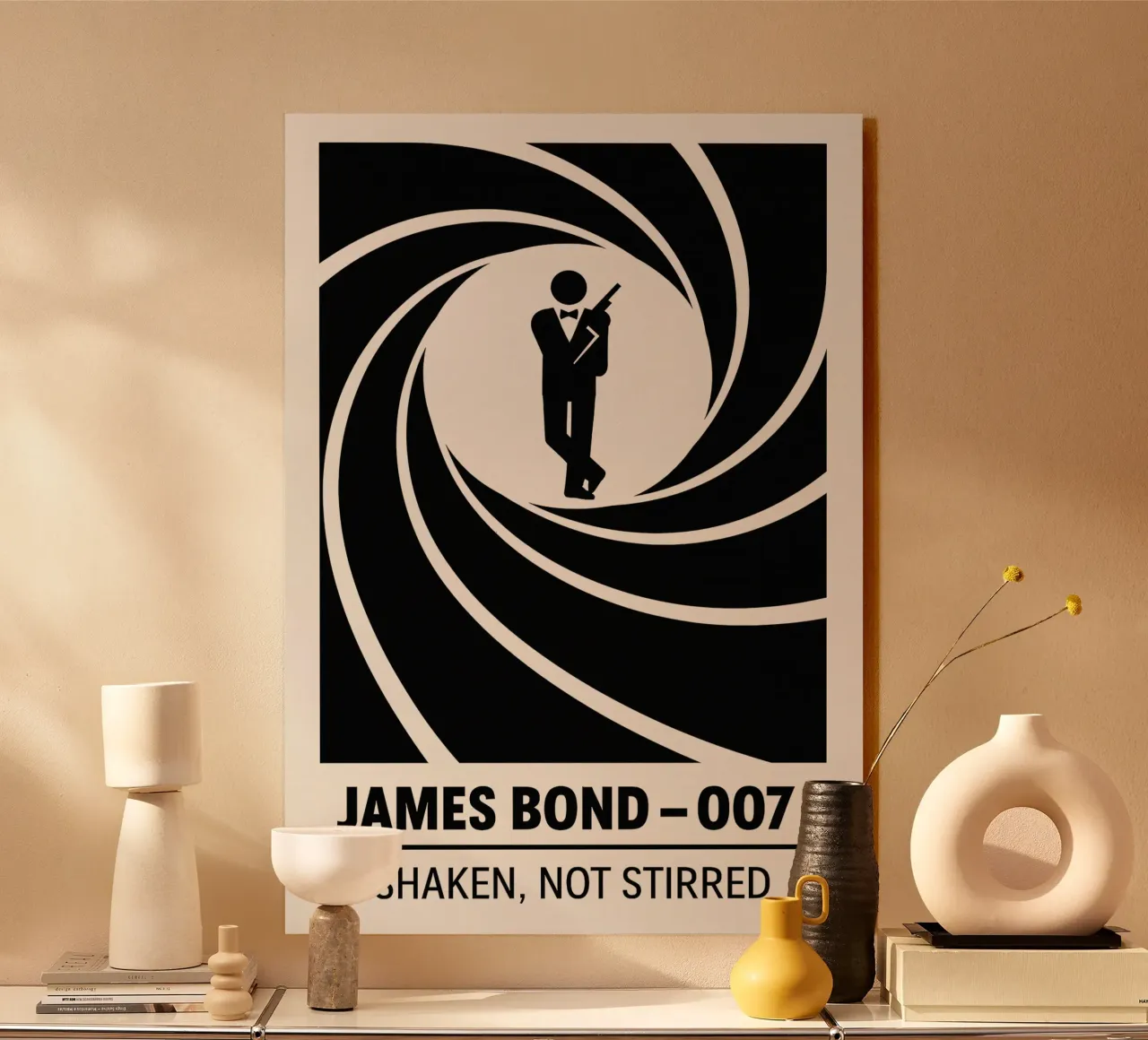 James Bond - 007 plexiglass da MoviesArt