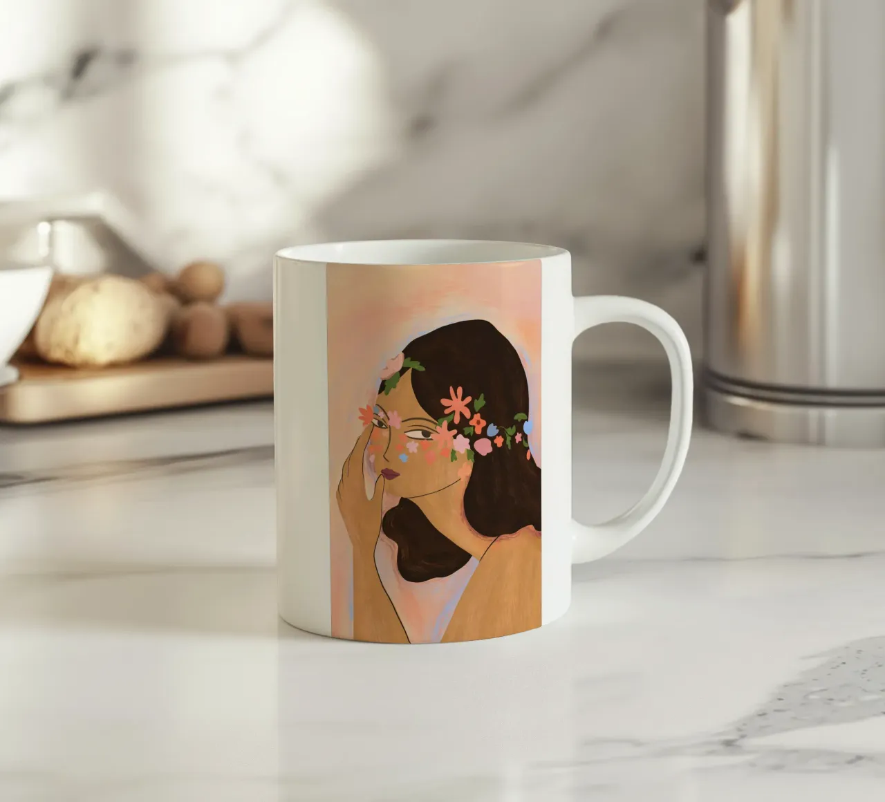 Earth Child tazza in ceramica da Arty Guava