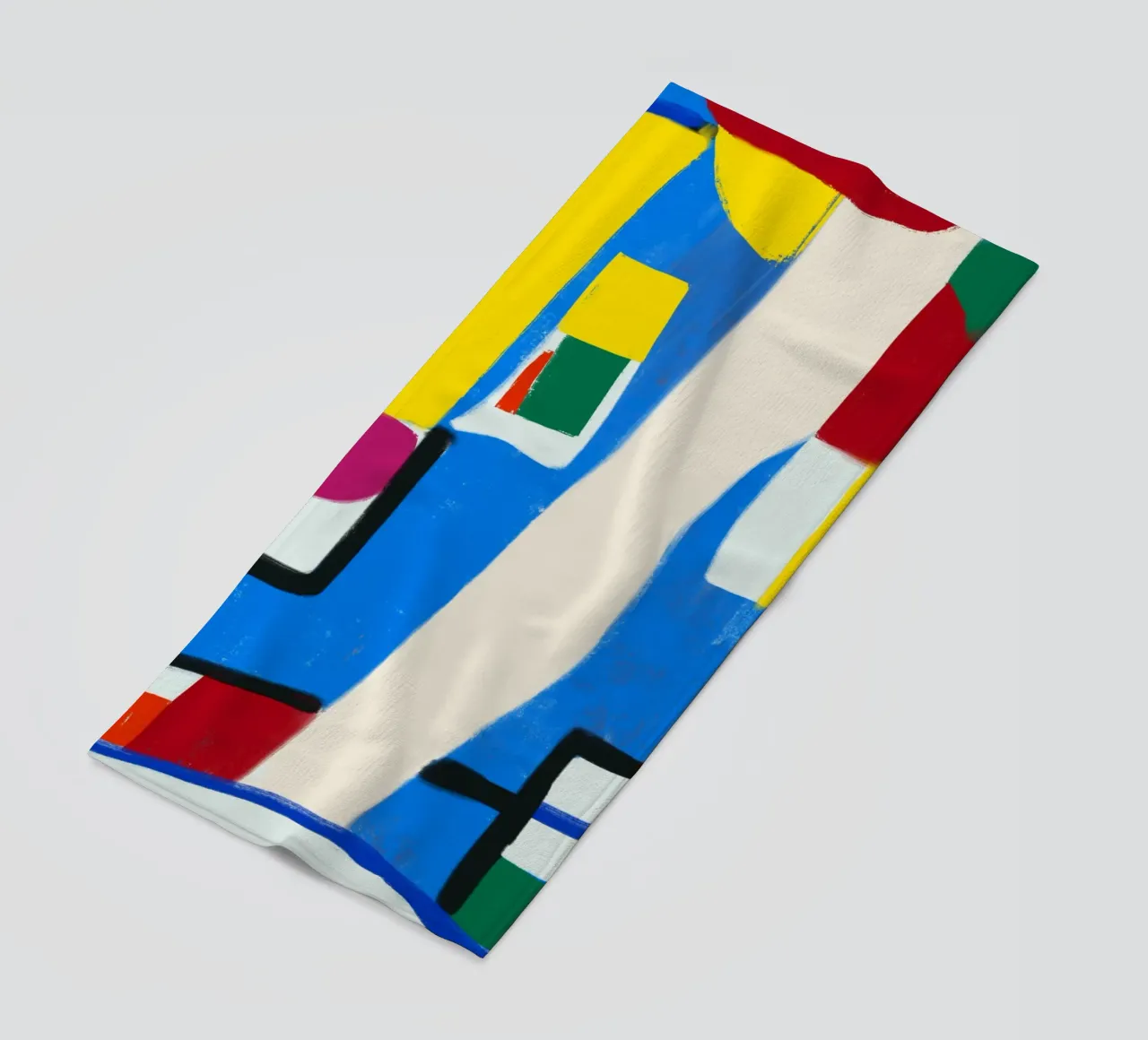 Mappa vibrante telo mare da Little Dean