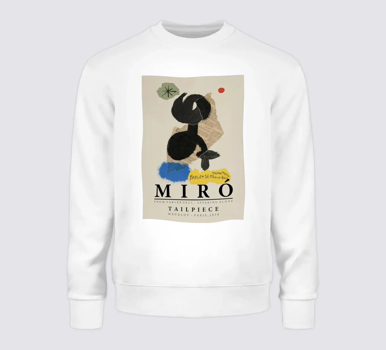 Joan Miro Maleri Litografi Vintage felpa da phillipp veisenberg