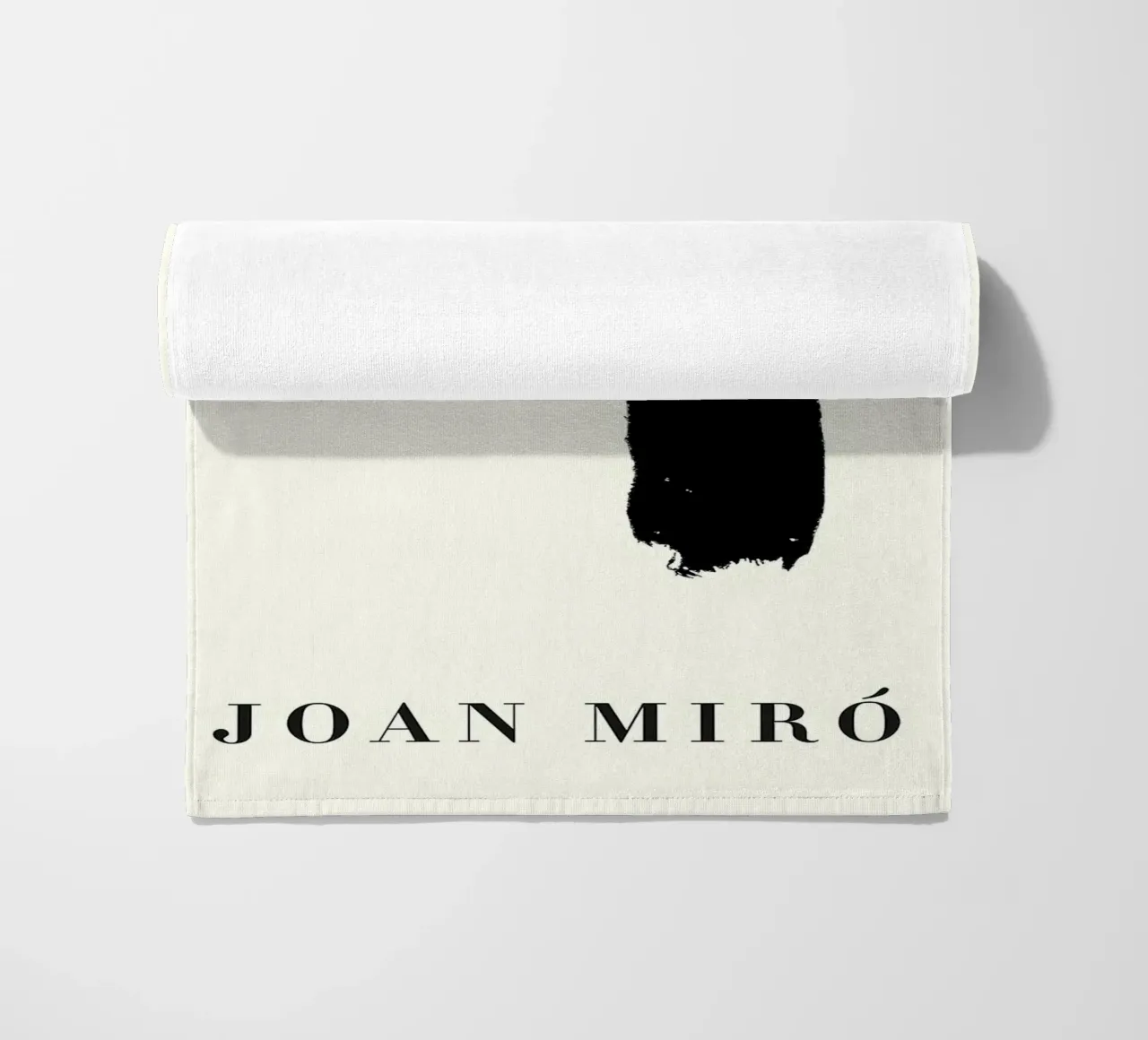 Joan Miro Design doppio minimalista telo mare da phillipp veisenberg