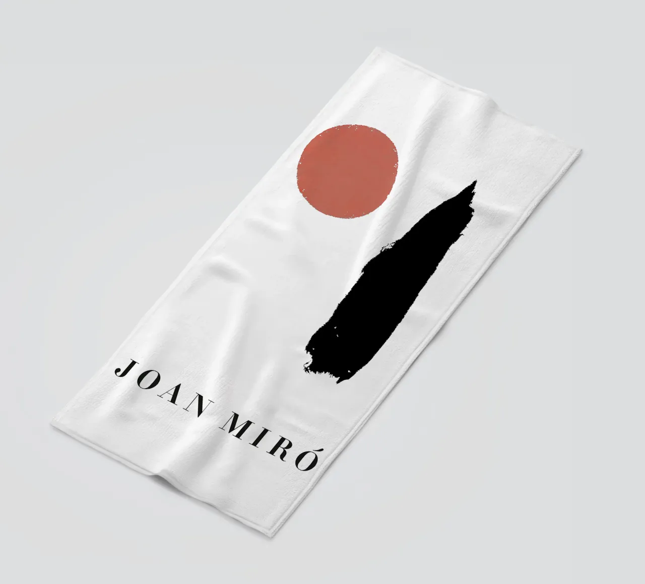 Joan Miro Minimalista Punti e linee telo mare da phillipp veisenberg