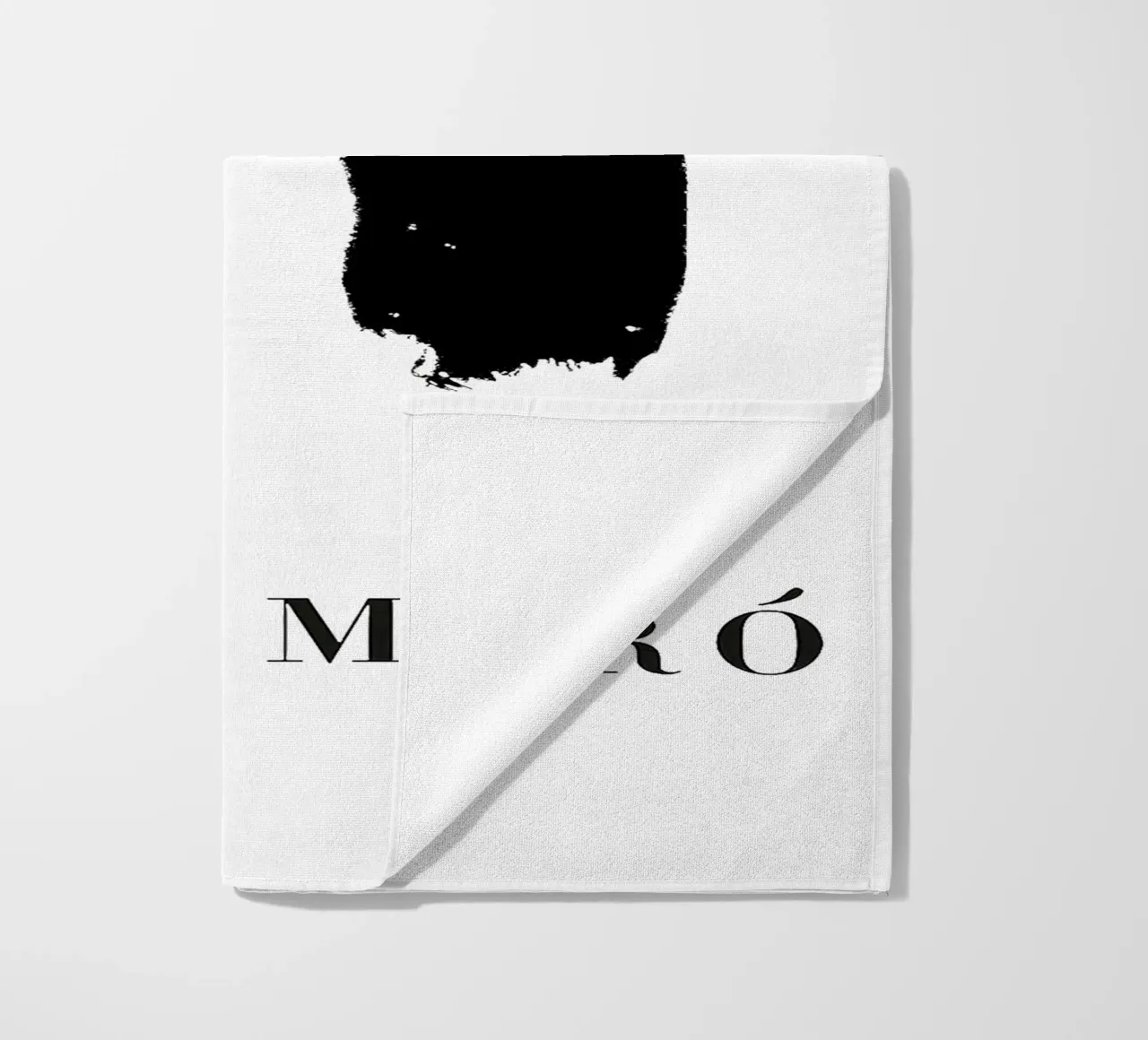 Joan Miro Minimalista Punti e linee telo mare da phillipp veisenberg
