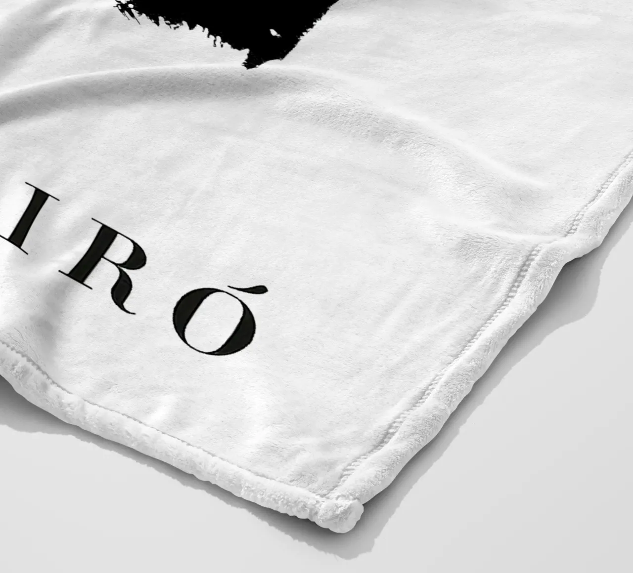 Joan Miro Minimalista Punti e linee coperta in pile da phillipp veisenberg