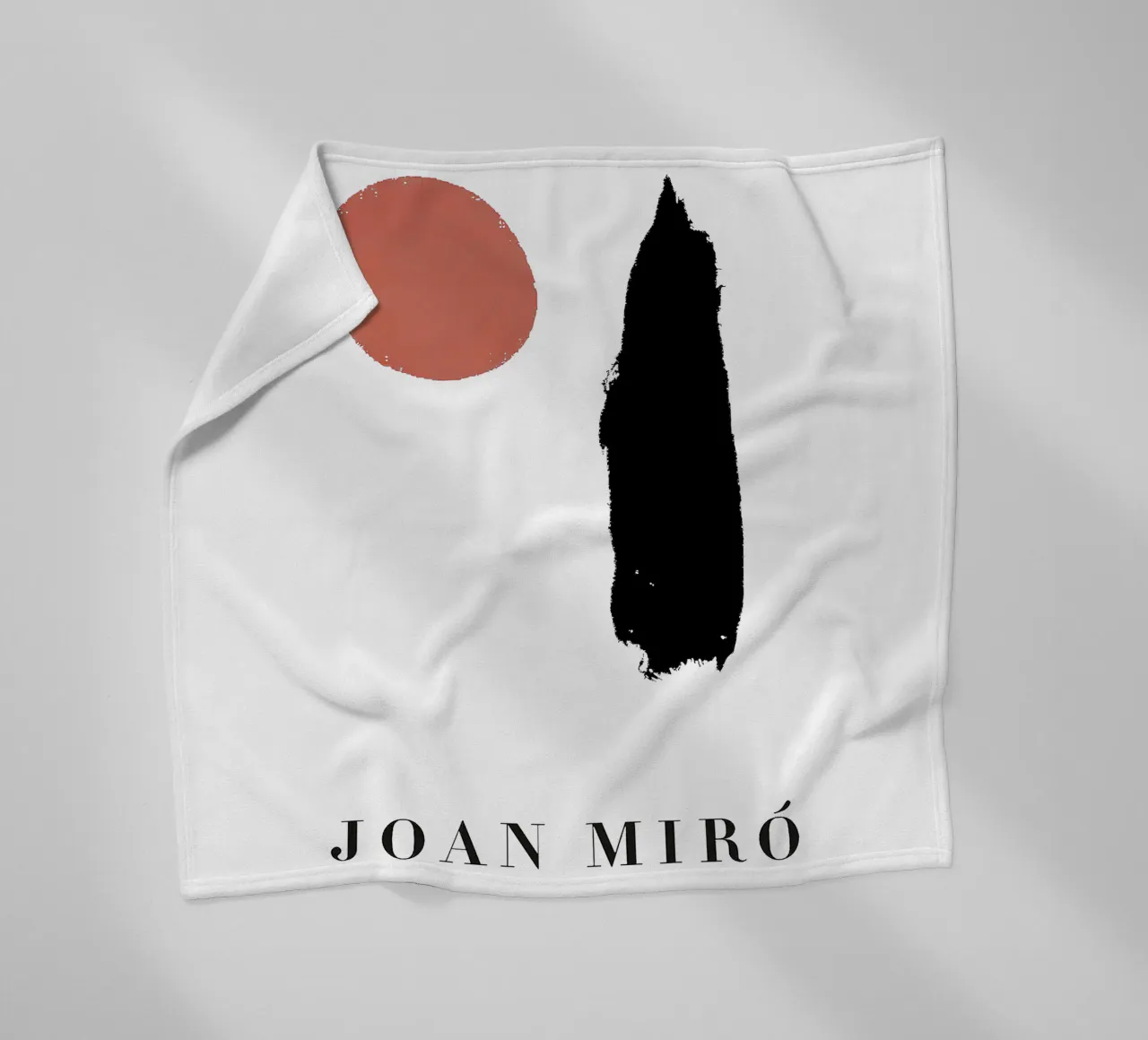 Joan Miro Minimalista Punti e linee coperta in pile da phillipp veisenberg
