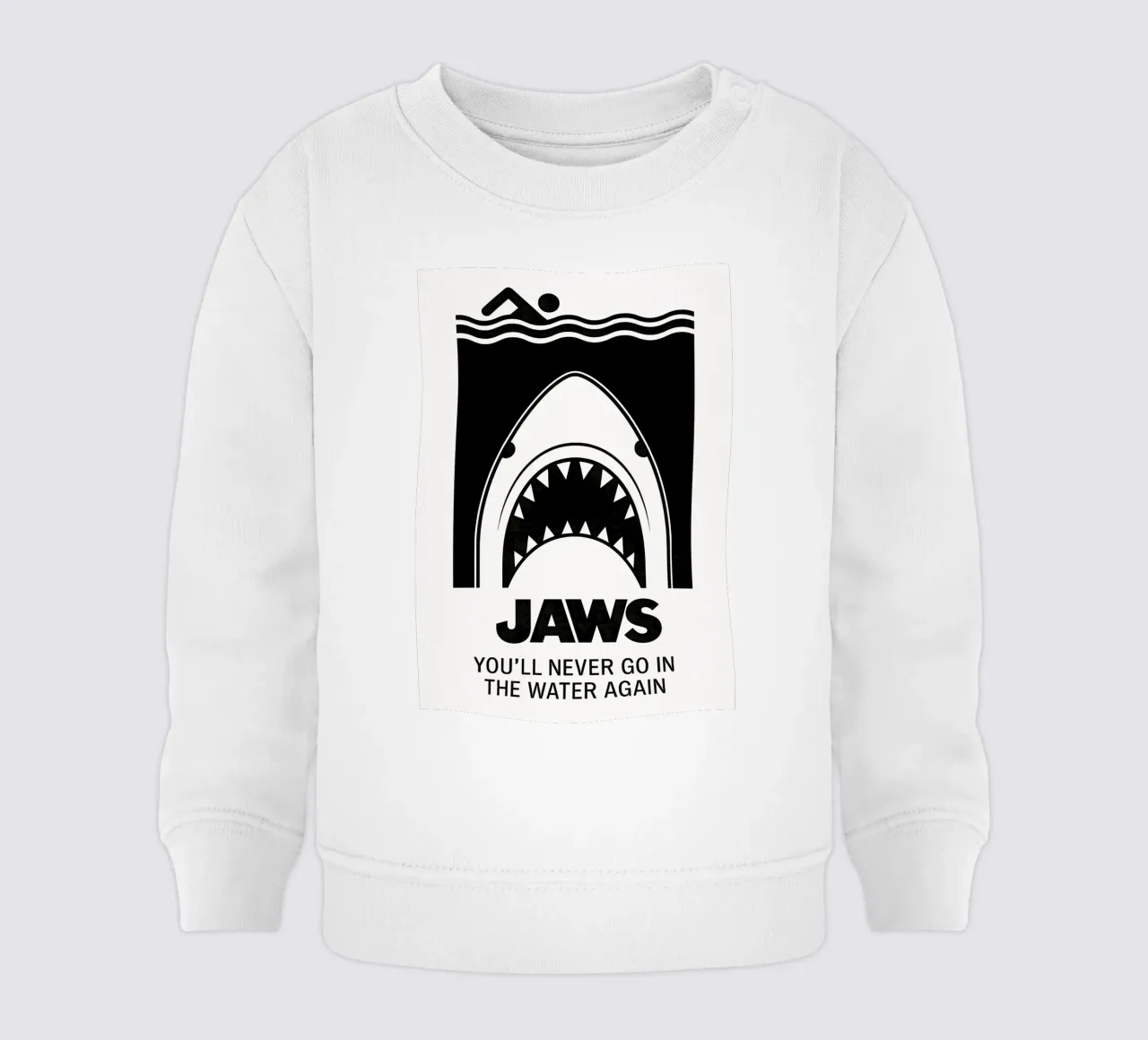 Jaws felpa neonato da MoviesArt