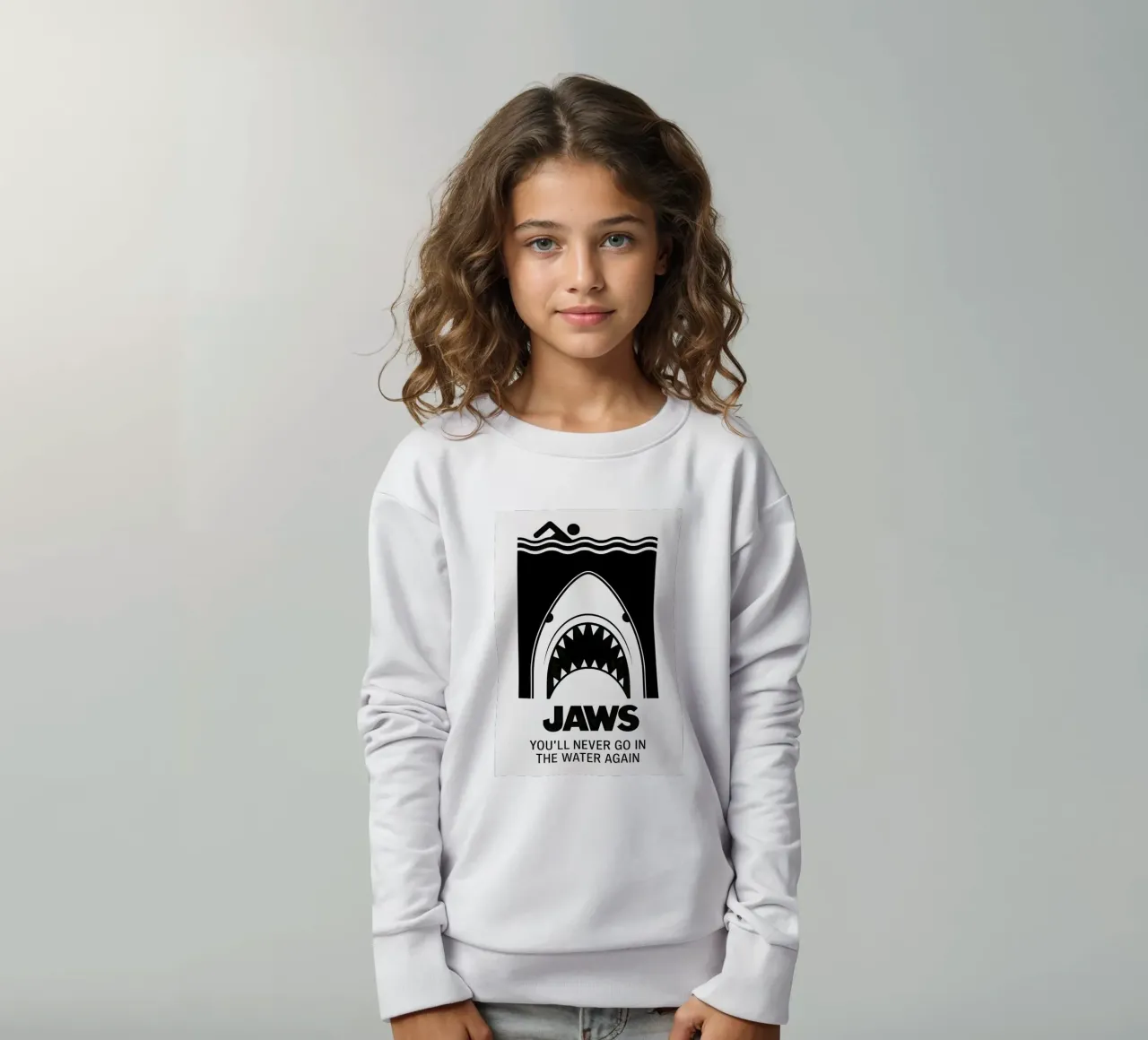 Jaws felpa bambino da MoviesArt