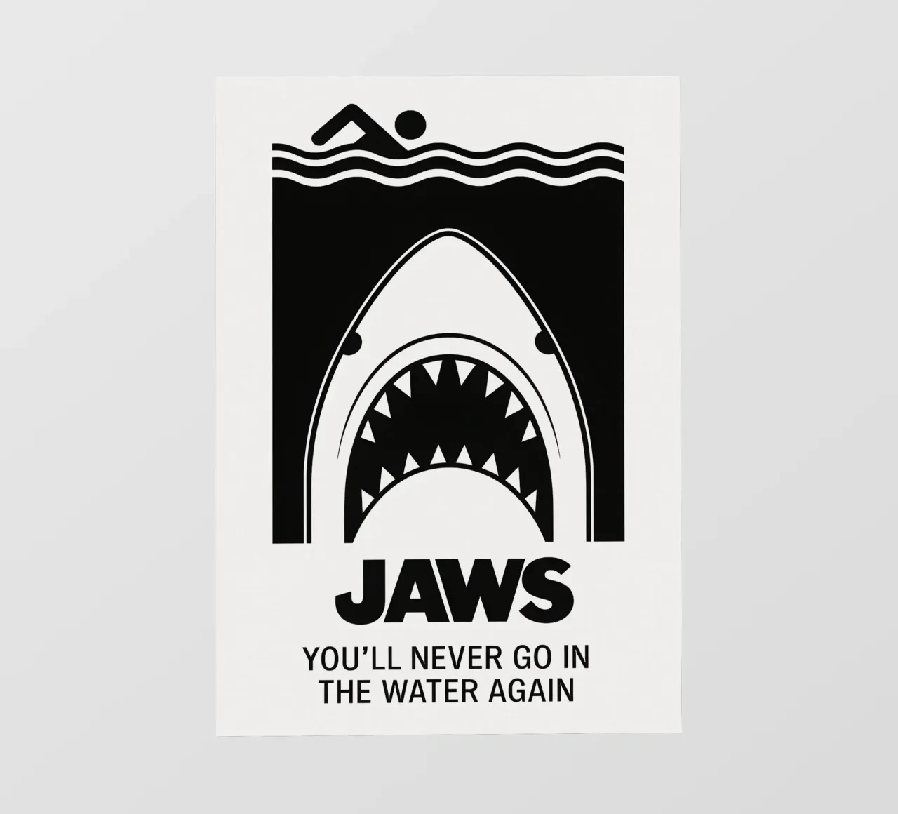 Jaws pellicola backlit da MoviesArt