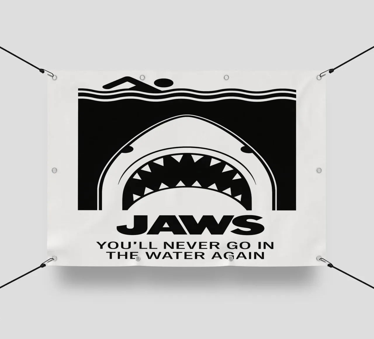 Jaws telo in pvc da MoviesArt