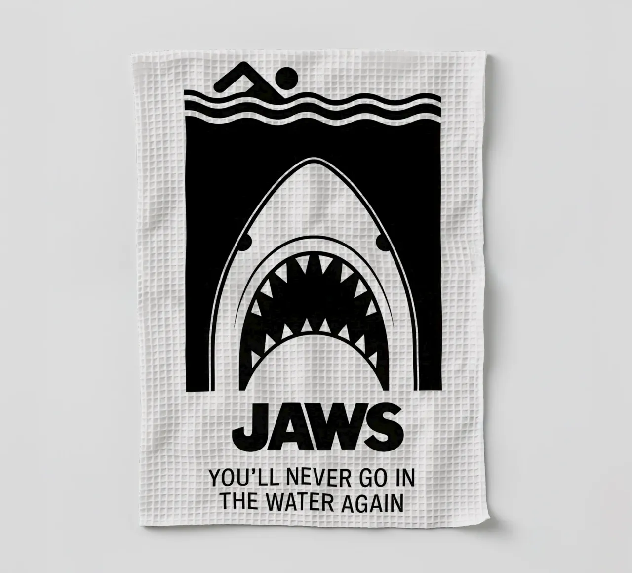 Jaws canovaccio da cucina da MoviesArt