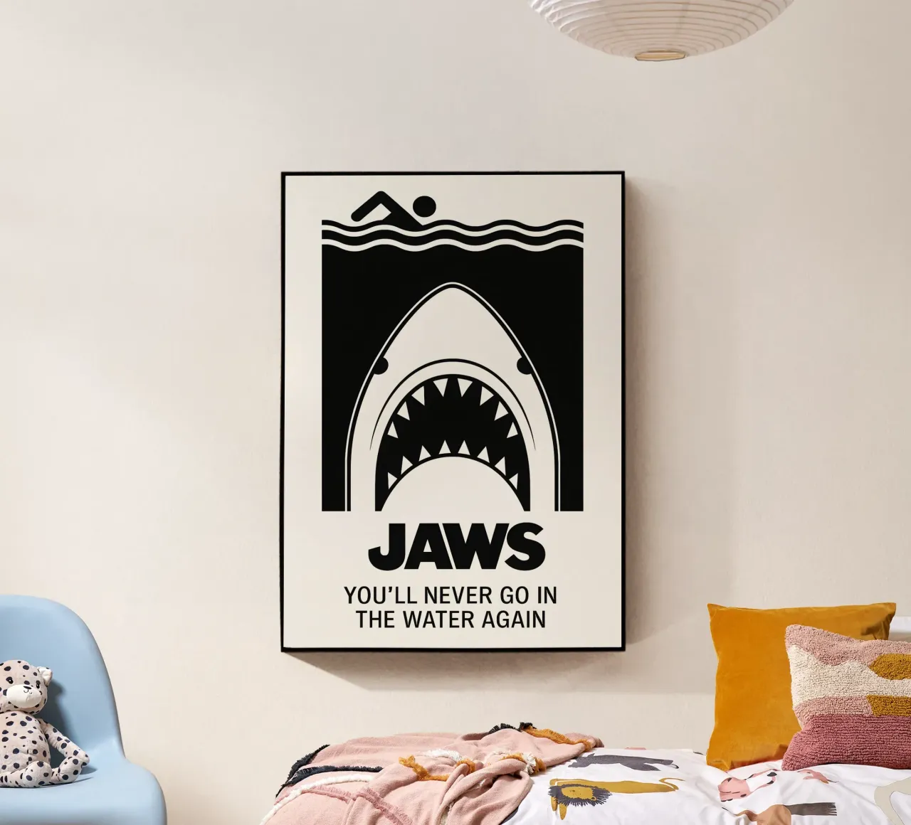 Jaws plexiglass da MoviesArt
