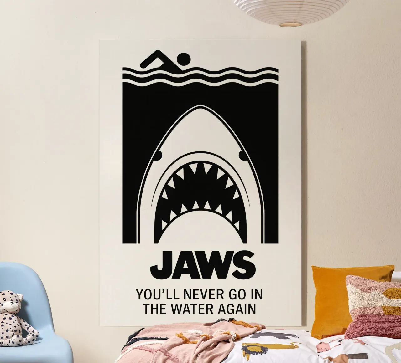 Jaws plexiglass da MoviesArt