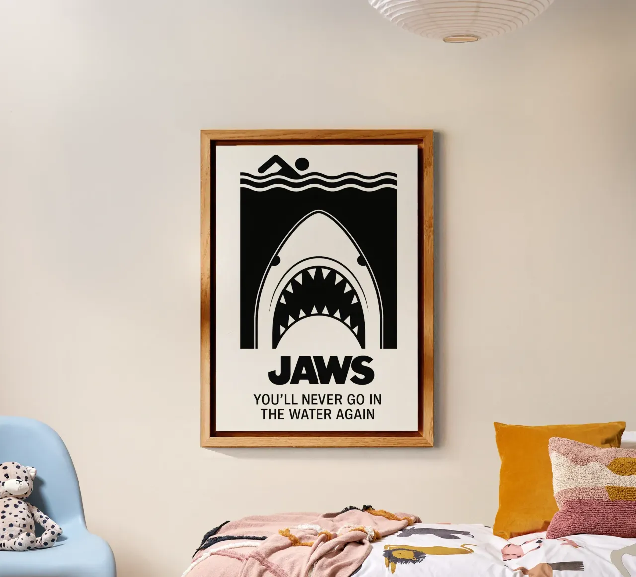 Jaws alluminio dibond da MoviesArt