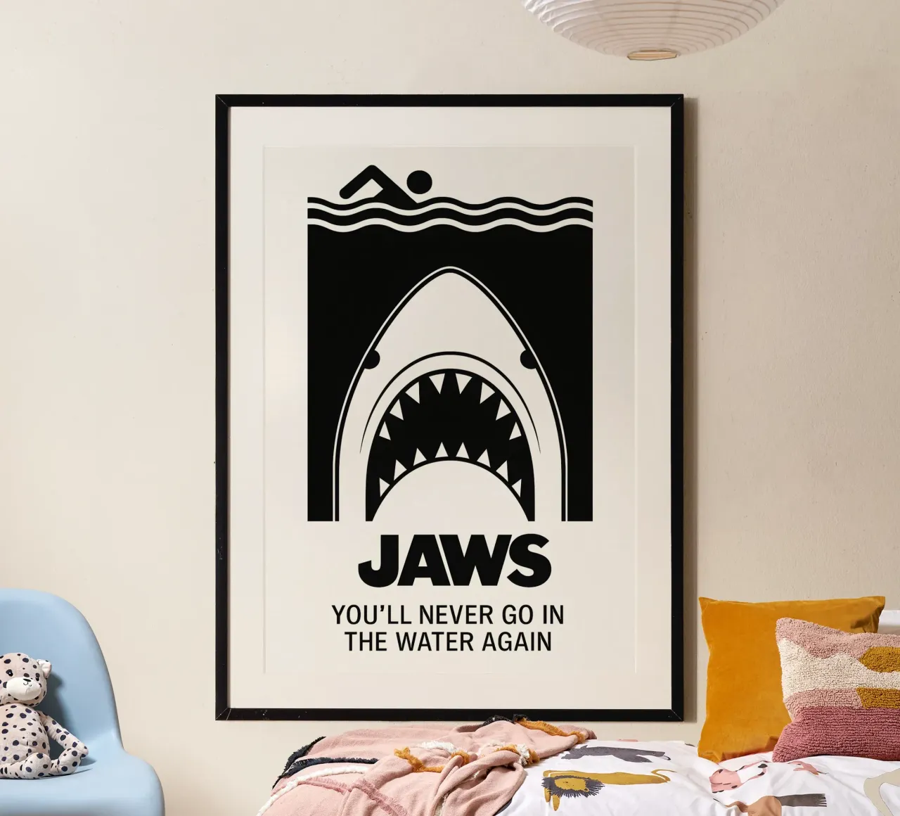 Jaws carta hahnemühle da MoviesArt