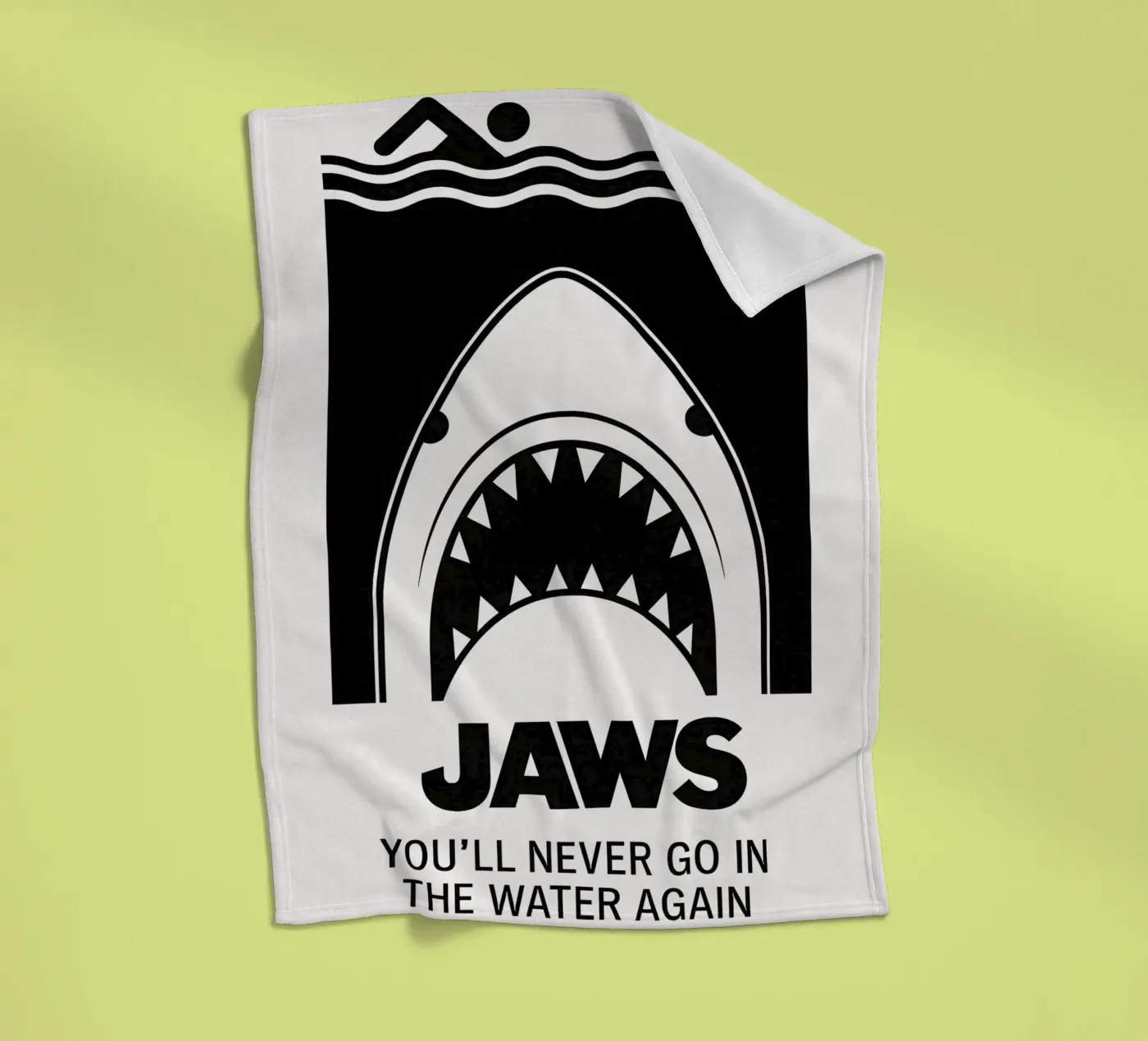 Jaws fleecedeken van MoviesArt