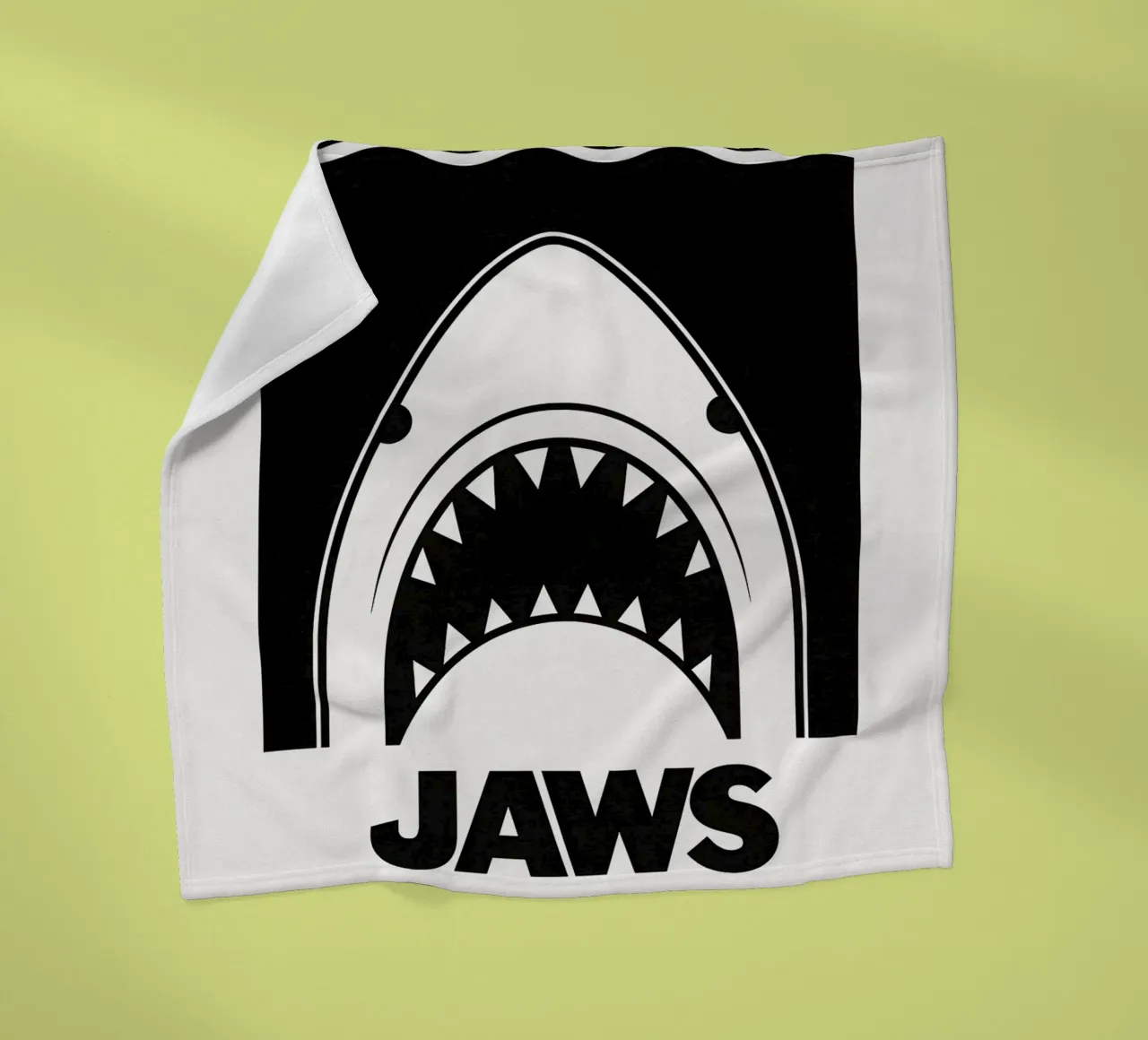 Jaws Fleecedecke von MoviesArt