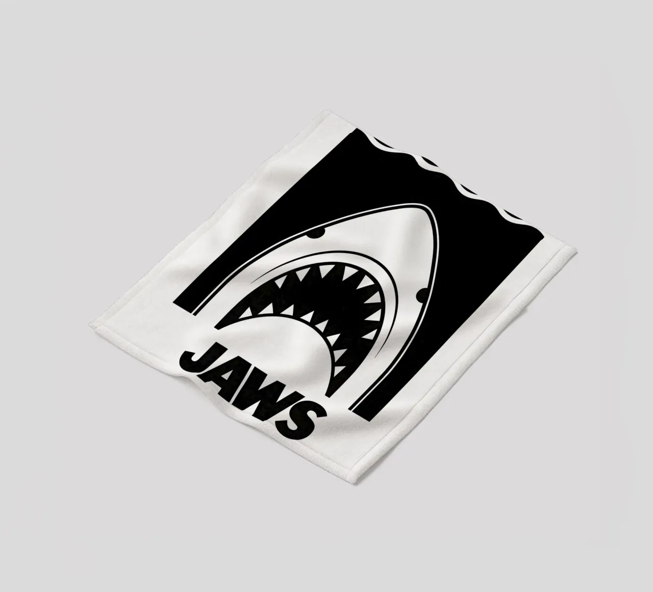 Jaws Fleecedecke von MoviesArt