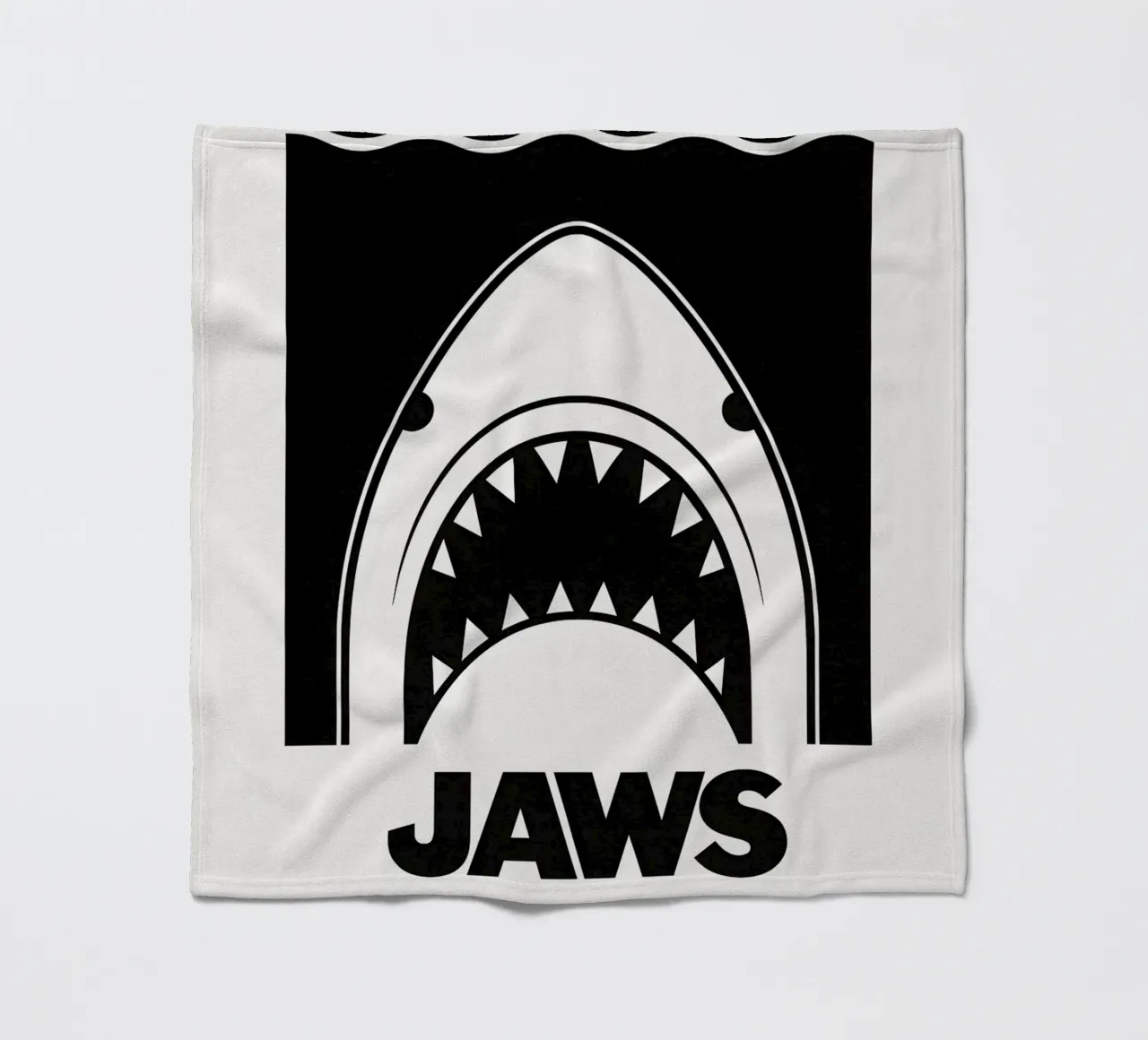 Jaws Fleecedecke von MoviesArt