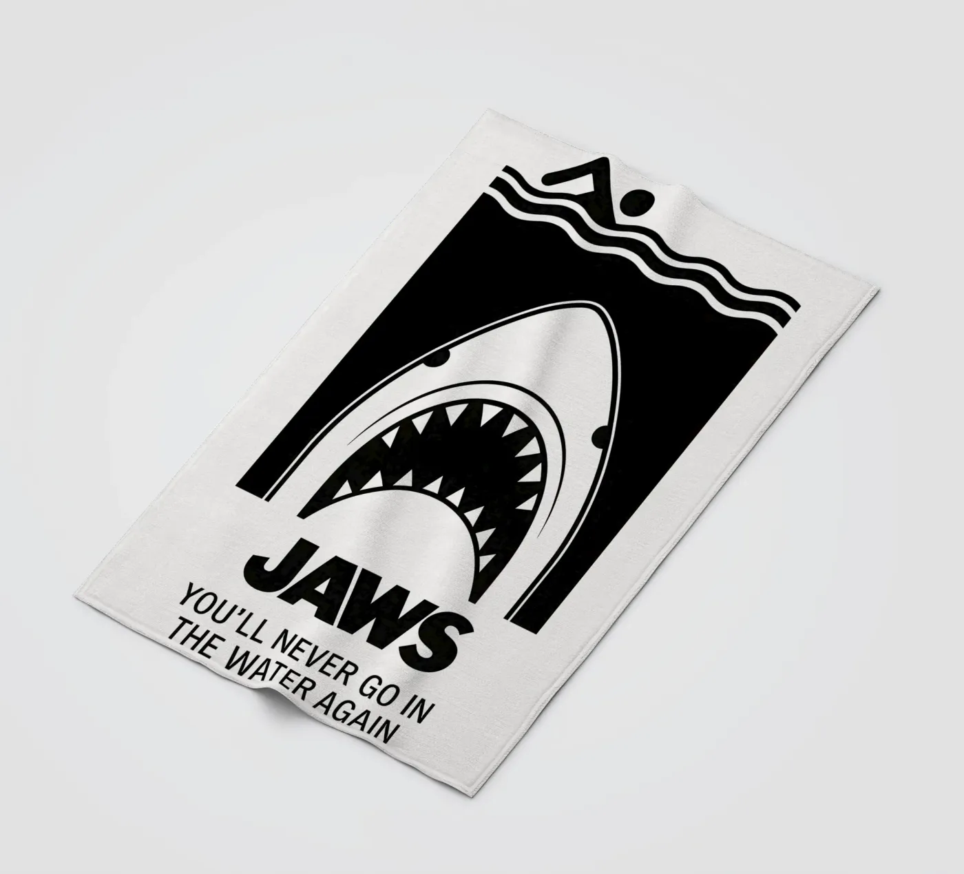 Jaws fleecedeken van MoviesArt