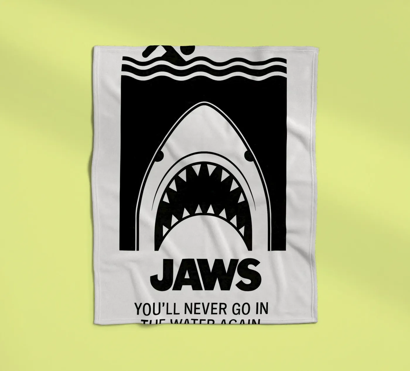 Jaws fleecedeken van MoviesArt