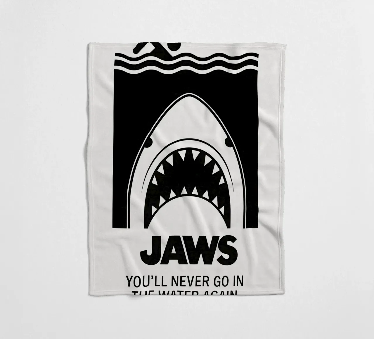 Jaws Fleecedecke von MoviesArt