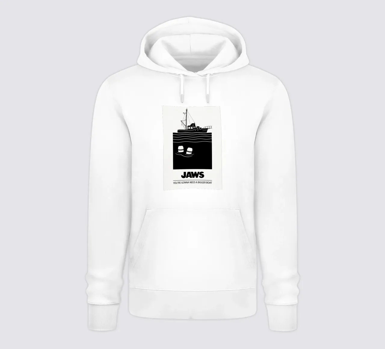 Jaws Print felpa con cappuccio da MoviesArt