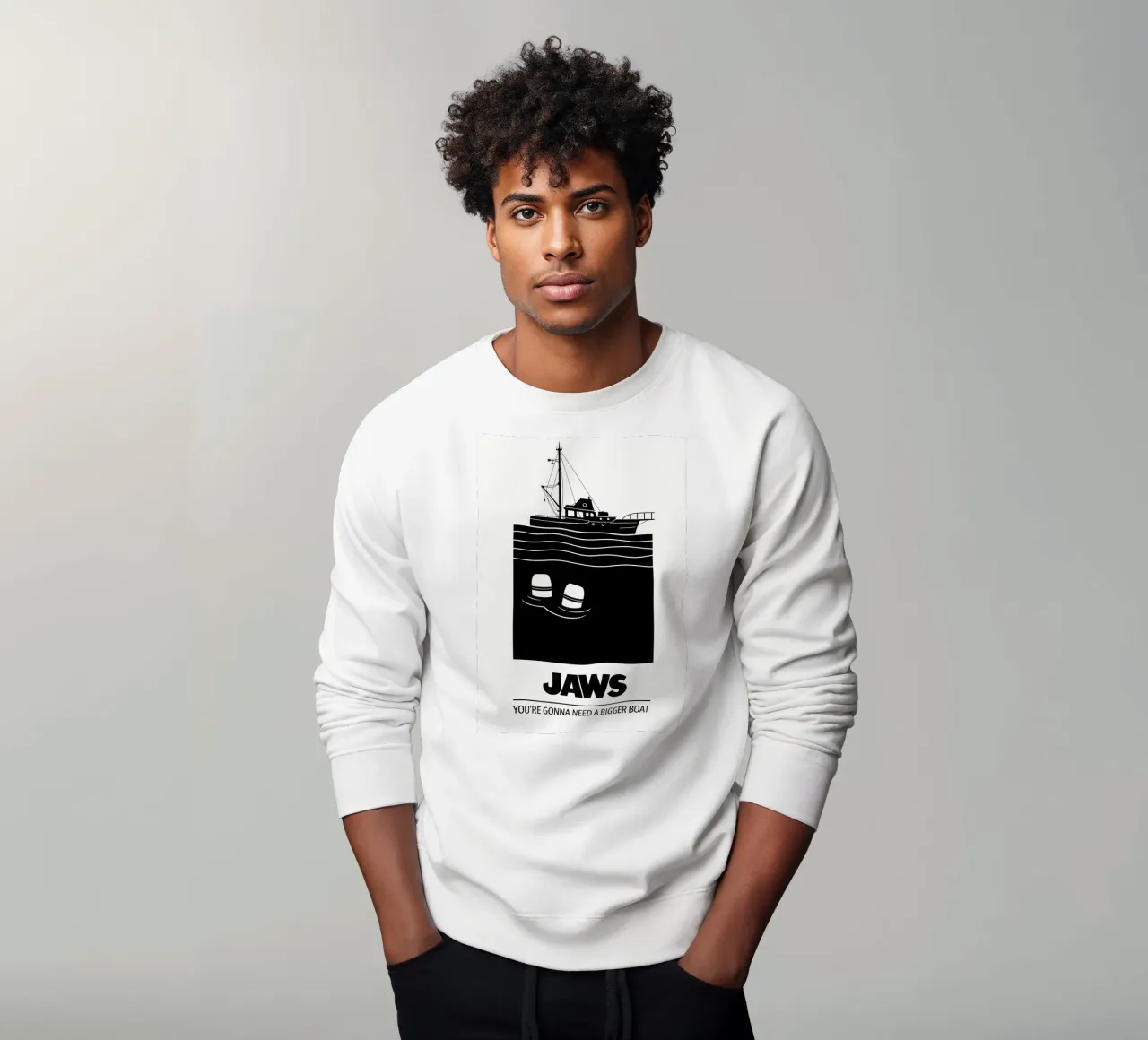 Jaws Print felpa da MoviesArt