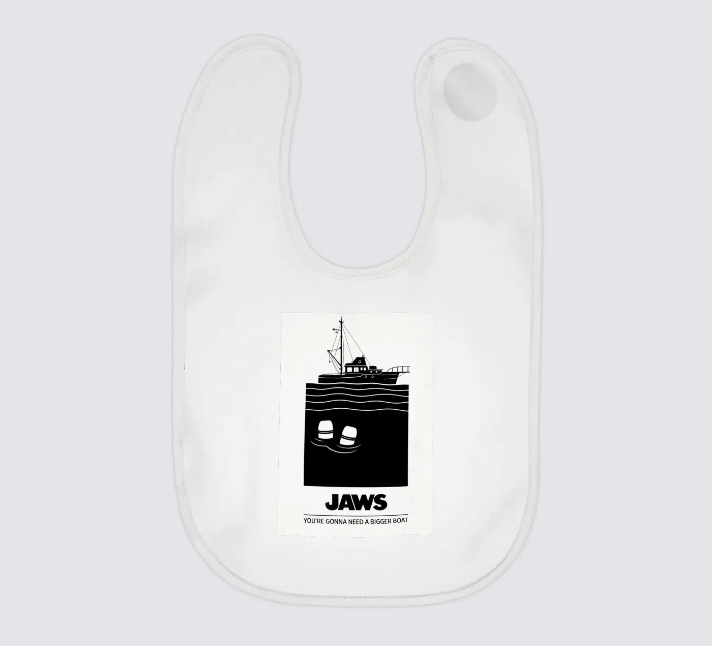Jaws Print bavaglino da MoviesArt