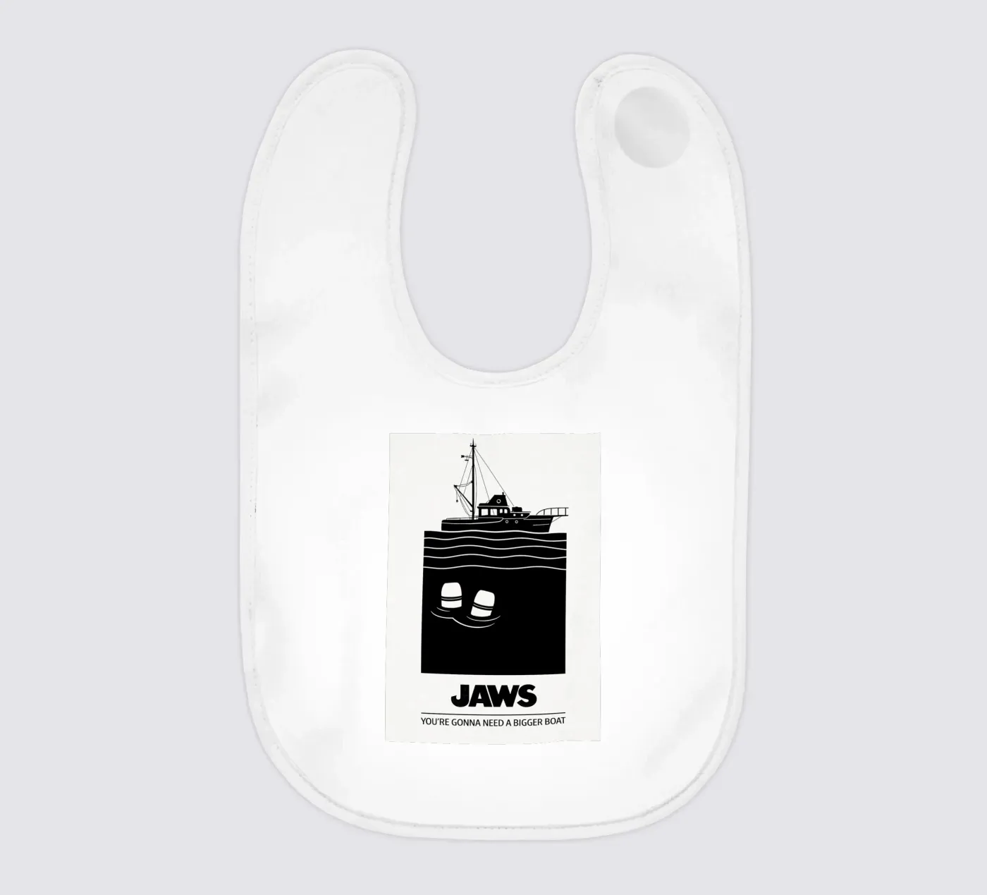 Jaws Print bavaglino da MoviesArt