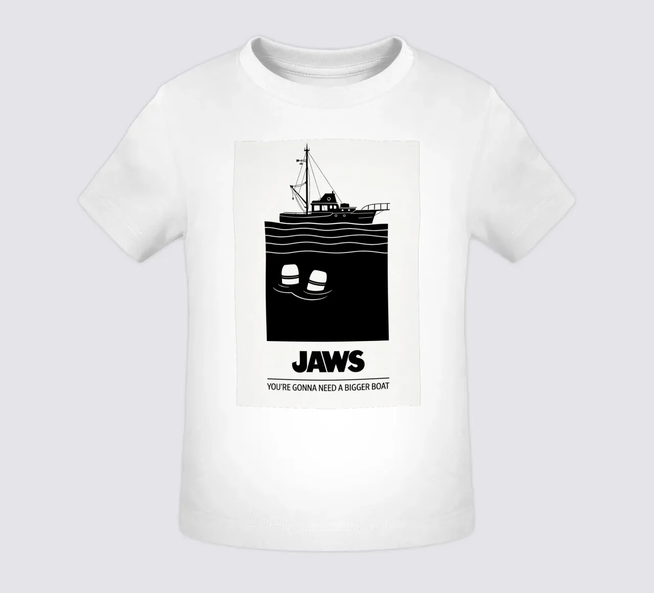 Jaws Print maglietta neonato da MoviesArt